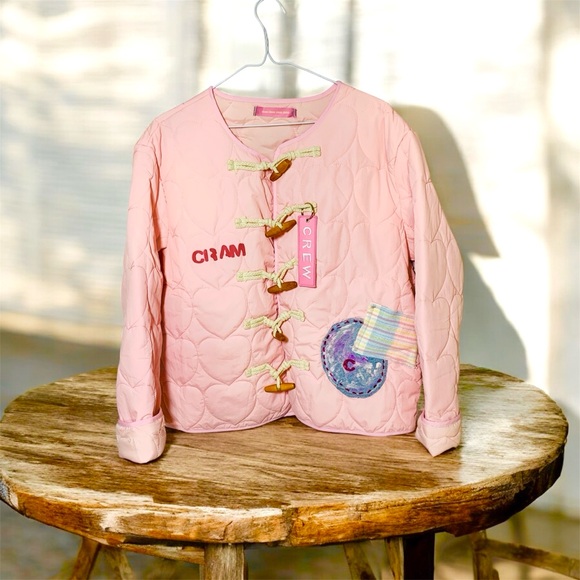 Free People Jackets & Blazers - CRAM quilted toggle jacket